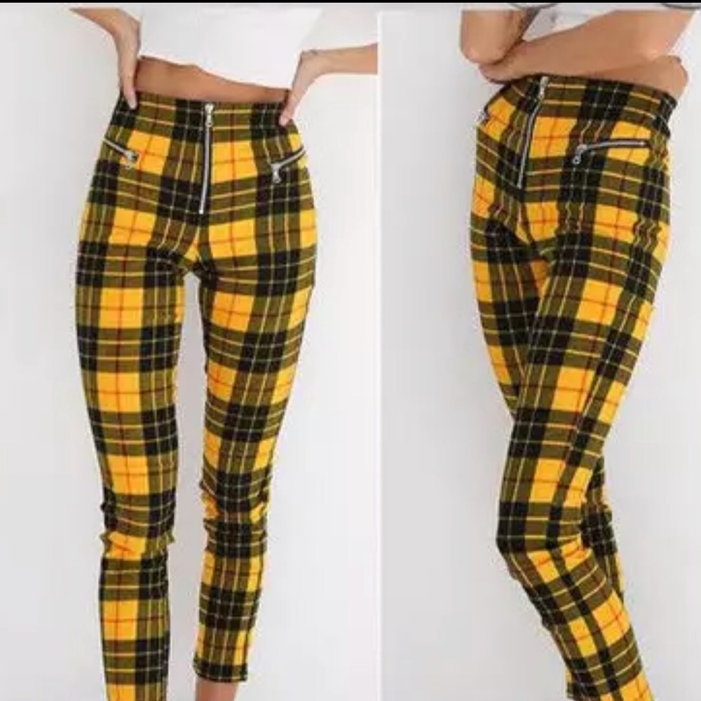 Plaid Pants